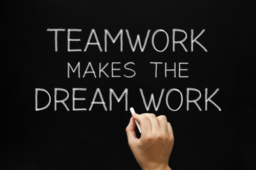 Teamwork Makes The Dream Work